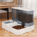 Pink Pet Feeder 3L Automatic Cat Feeder and Water Dispenser - Hassle-Free Hydration and Feeding