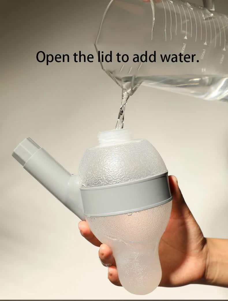 Beige Base Adjustable Height Pet Water Dispenser with Food Bowl Base - Non-Drip Bottle Feeder Station for Dogs & Cats